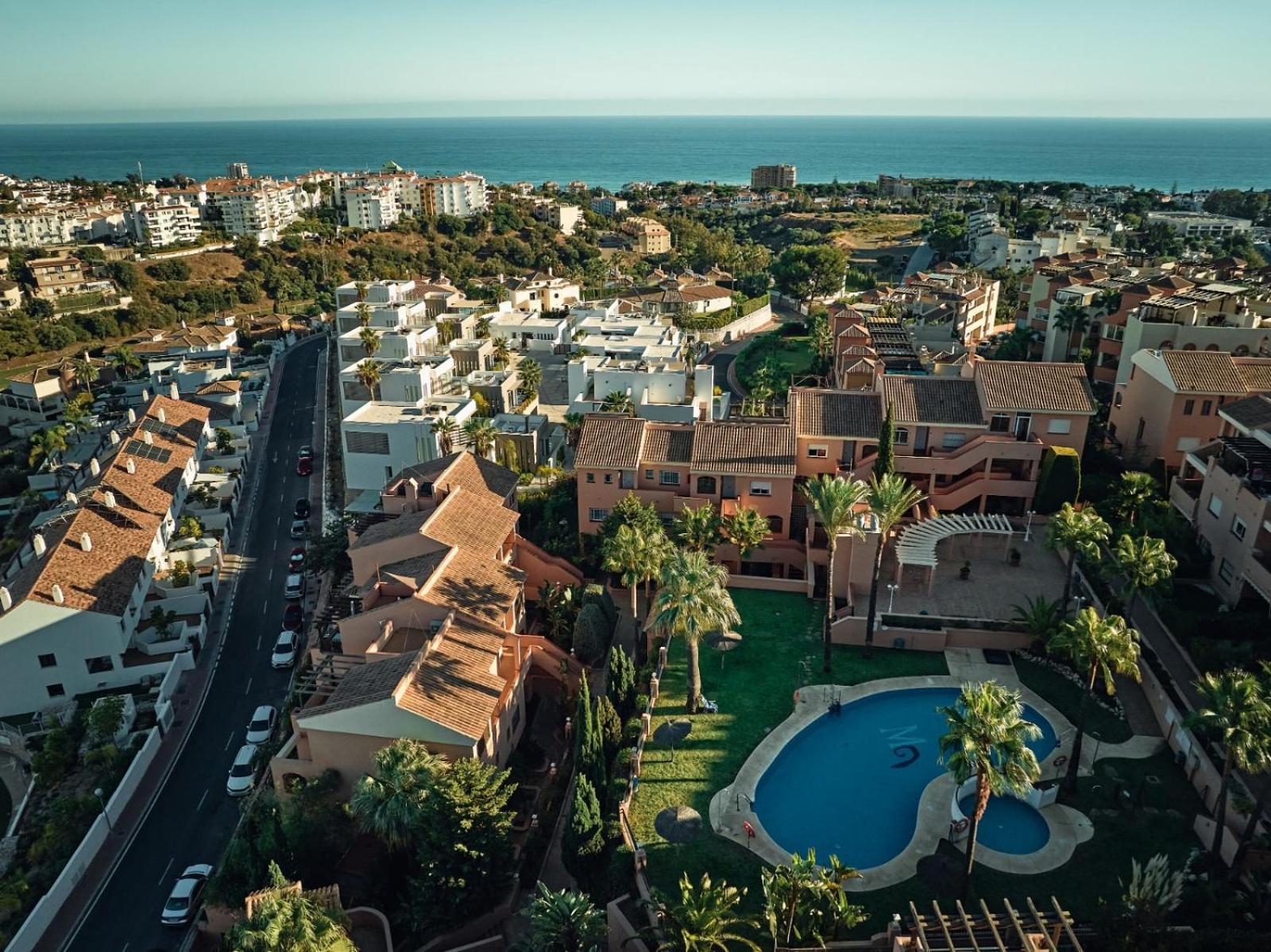 Apartmán Cozy Penthouse Riviera Del Sol Màlaga Exteriér fotografie